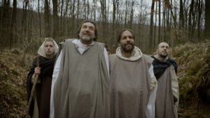 Kamil Mikulčík a Ady Hajdu ako solúnski bratia Cyril a Metod