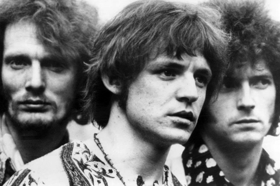 Kapela Cream v zložení - Ginger Baker, Jack Bruce, Eric Clapton