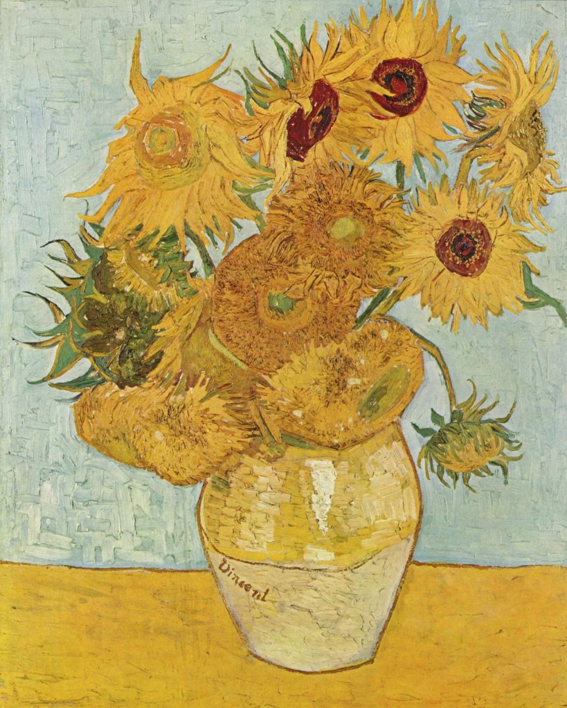 Obraz Vincenta van Gogha s názvom Slnečnice