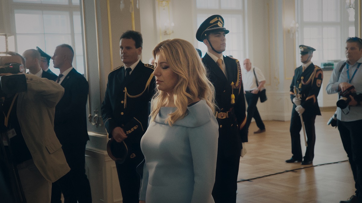Záber z filmu Prezidentka nominovaného na Slnko v sieti