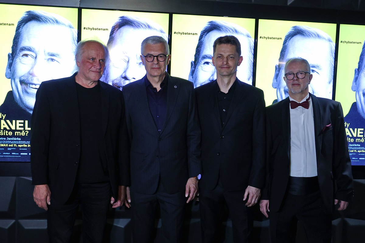 Premiéra filmu Tady Havel, slyšíte mě? 
