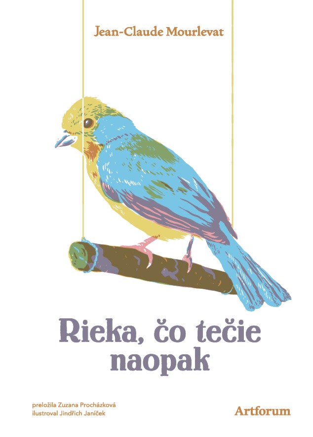 obal knižky Rieka, čo tečie naopak, vydavateľstvo Artforum