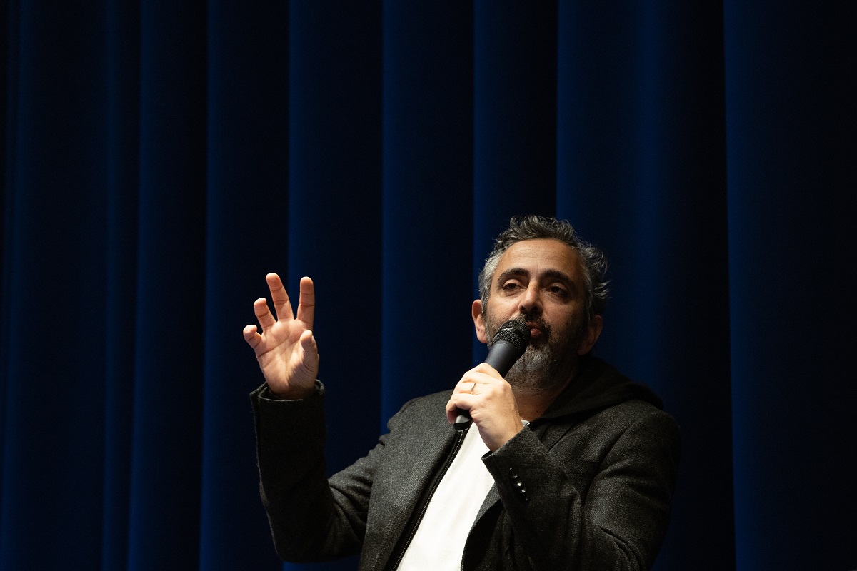 Eric Toledano na festivale Febiofest
